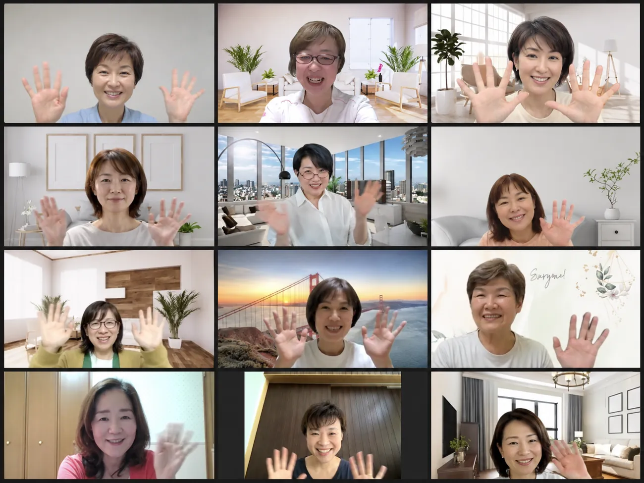 オンライン講座の様子